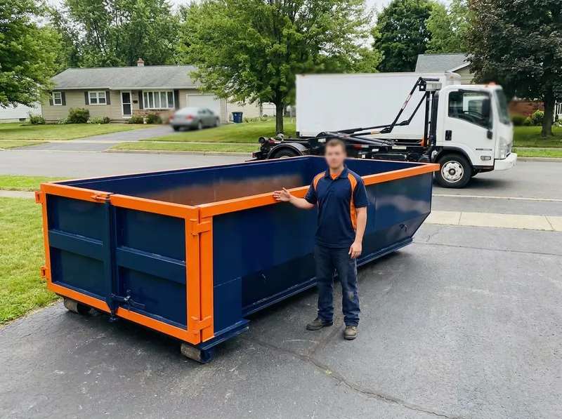 Construction & Demolition Debris Dumpster in Syracuse, NY