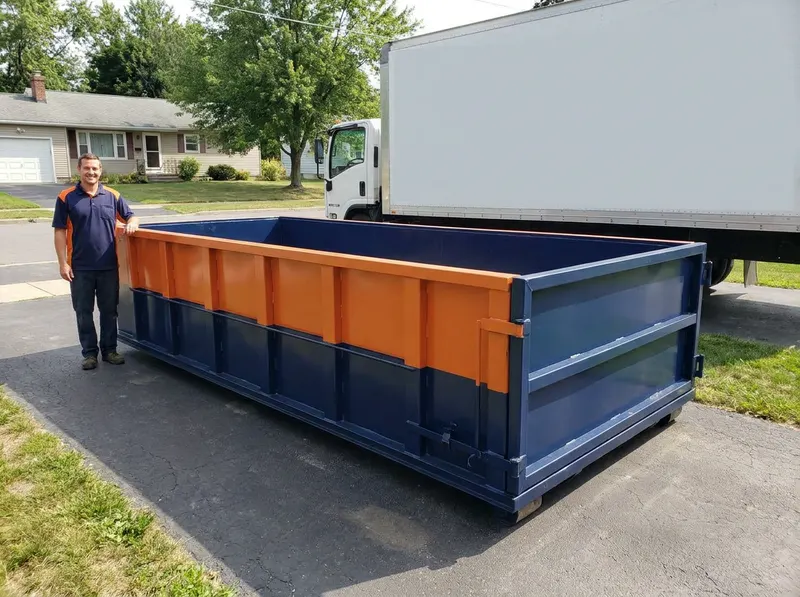 Yard Waste Dumpster in Syracuse, NY